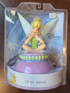NEW Disney Tinker Bell Vinyl Bank